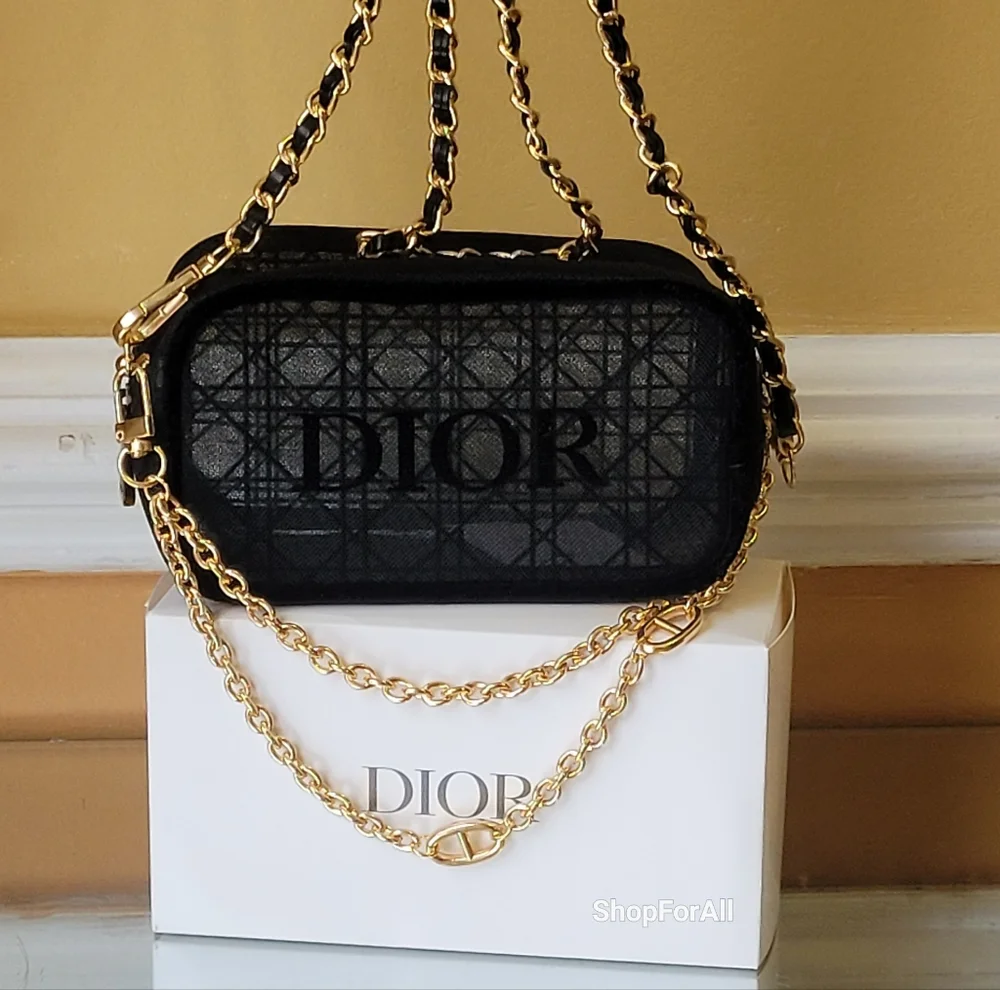 - Dior Black and Gold Women's Bag - Picture 2 of 16